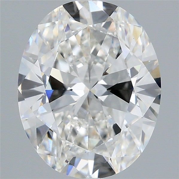 2.43 ct. oval Lab Grown Diamond front image