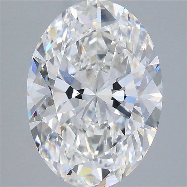 3.01 ct. oval Lab Grown Diamond front image