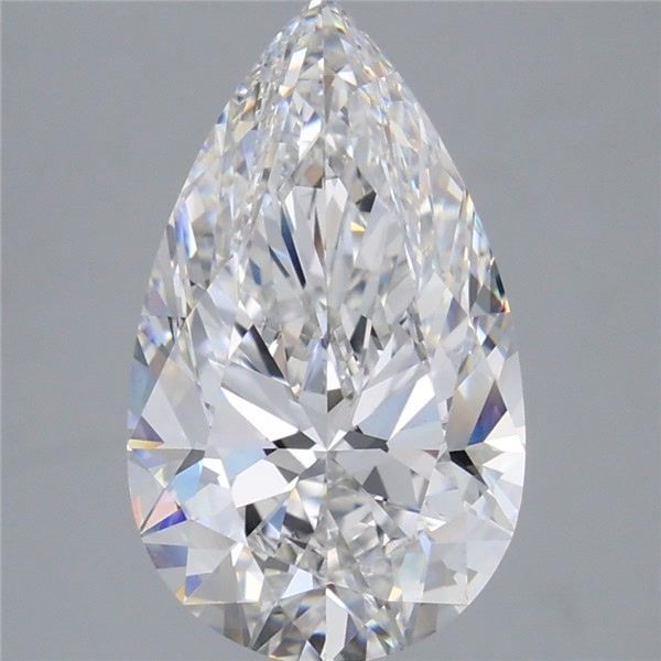 5.02 ct. pear Lab Grown Diamond front image