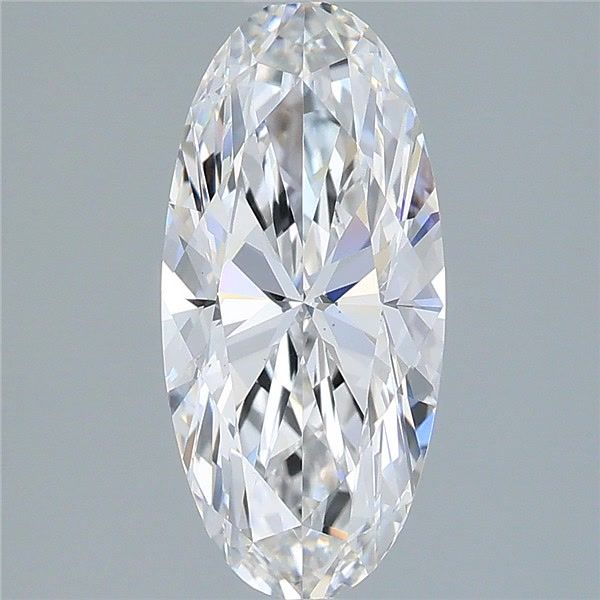 2.08 ct. oval Lab Grown Diamond front image