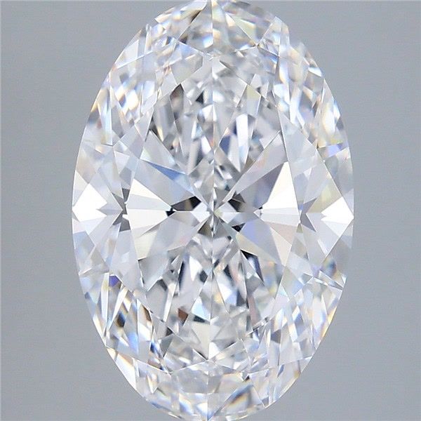 5.03 ct. oval Lab Grown Diamond front image