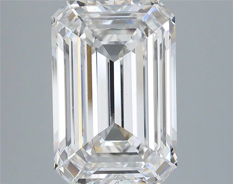 5.02 ct. emerald Lab Grown Diamond front image