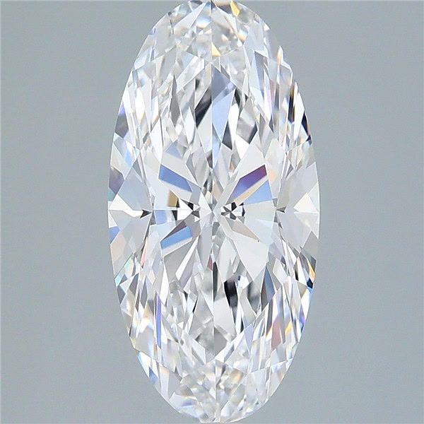 3.01 ct. oval Lab Grown Diamond front image