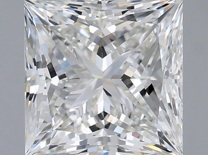 2.60 ct. princess Lab Grown Diamond front image