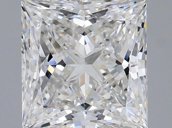 2.59 ct. princess Lab Grown Diamond front image