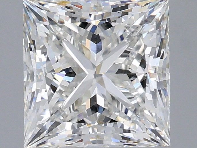 2.55 ct. princess Lab Grown Diamond front image