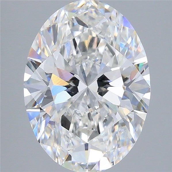 3.63 ct. oval Lab Grown Diamond front image