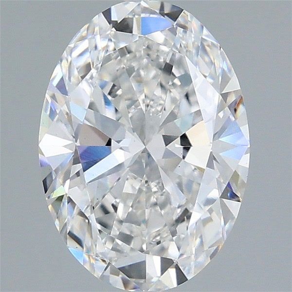 2.05 ct. oval Lab Grown Diamond front image
