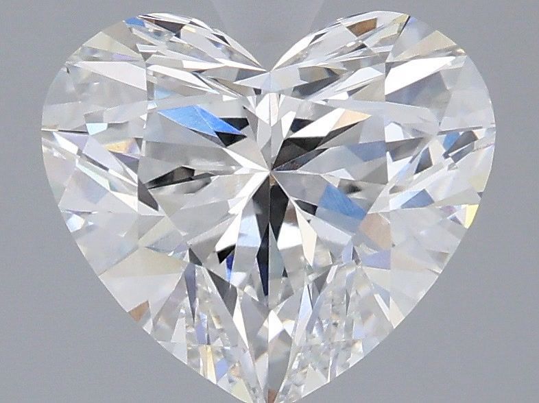 2.54 ct. heart Lab Grown Diamond front image