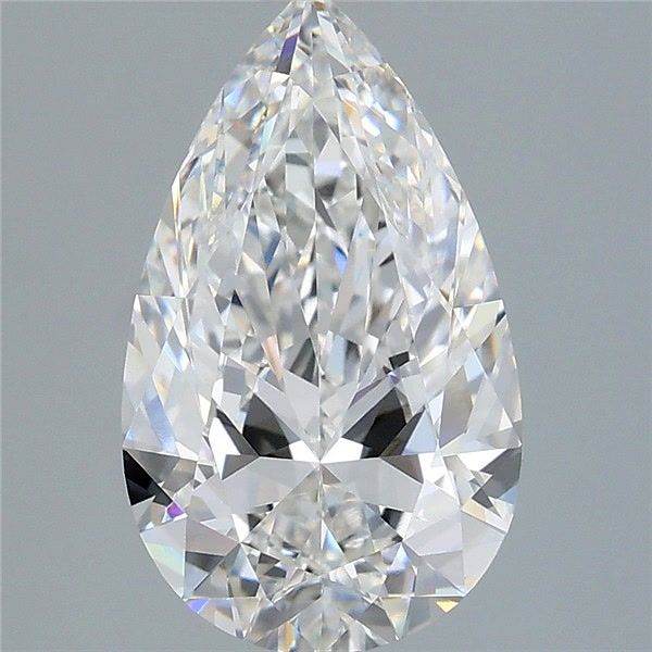 3.01 ct. pear Lab Grown Diamond front image