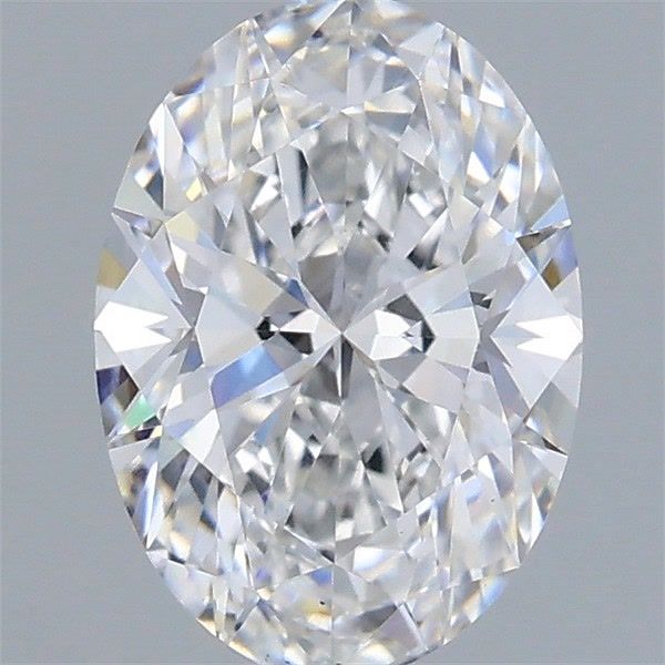 1.22 ct. oval Lab Grown Diamond front image