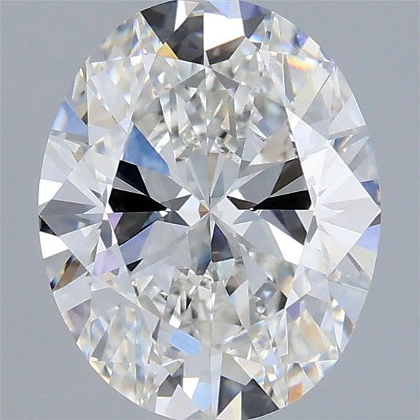 2.45 ct. oval Lab Grown Diamond front image