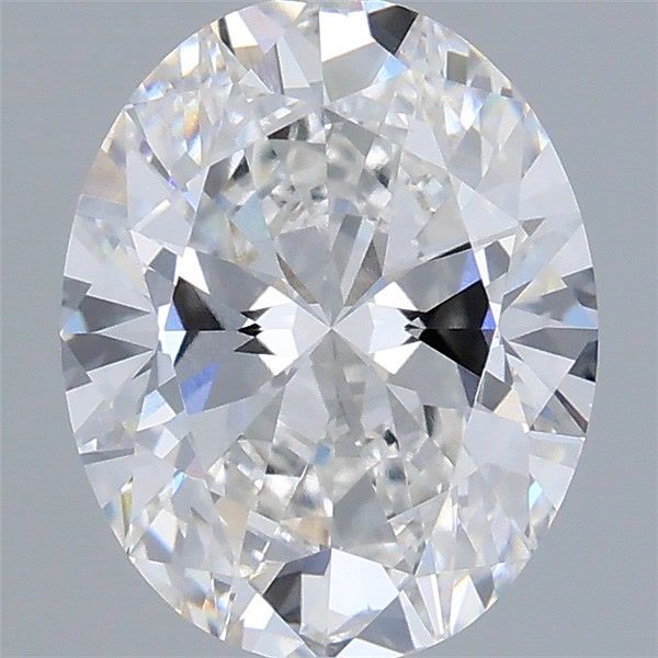 2.45 ct. oval Lab Grown Diamond front image