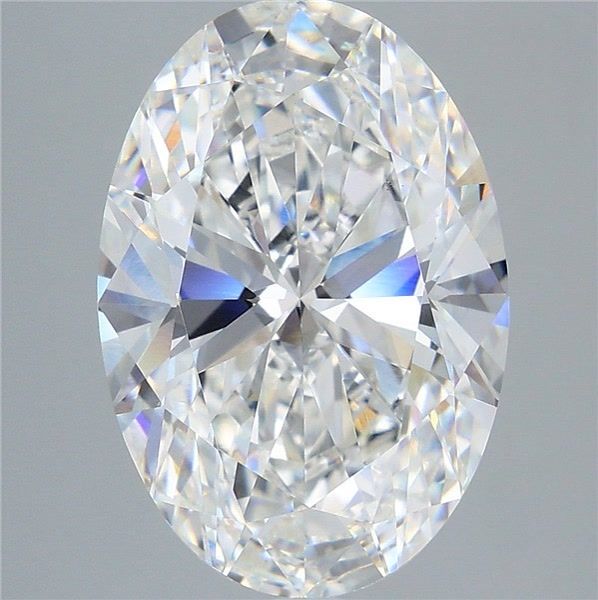 8.02 ct. oval Lab Grown Diamond front image