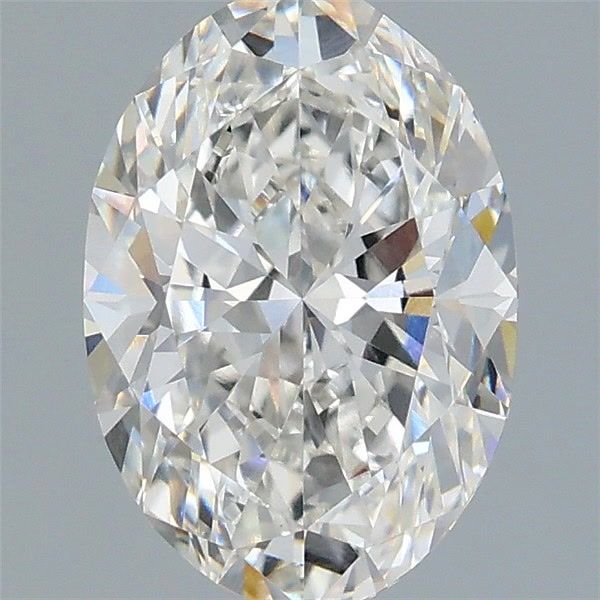2.08 ct. oval Lab Grown Diamond front image