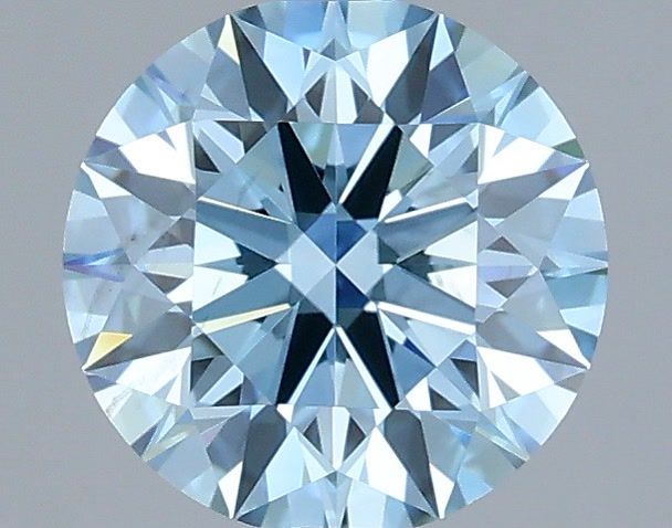 1.01 CT Fancy Vivid Blue ROUND