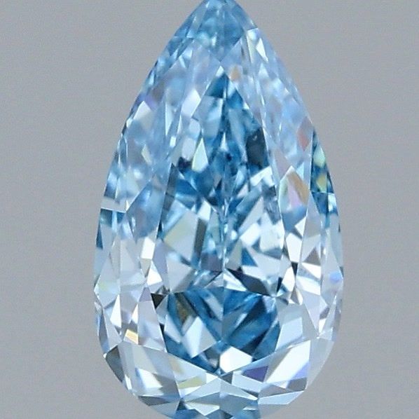 1.01 CT Fancy Vivid Blue PEAR