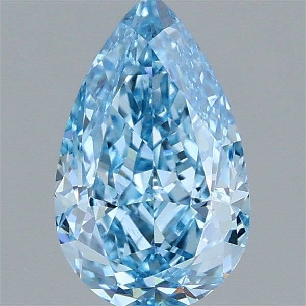 1.06 CT Fancy Vivid Blue PEAR