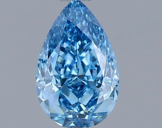 1.04 CT Fancy Vivid Blue PEAR