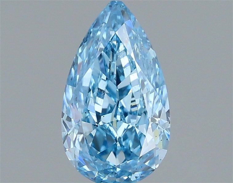 1.06 CT Fancy Vivid Blue PEAR