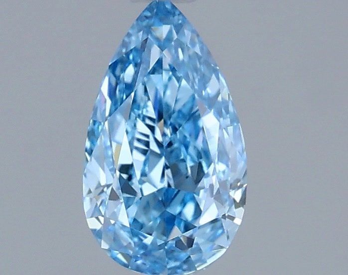 1.0 CT Fancy Vivid Blue PEAR