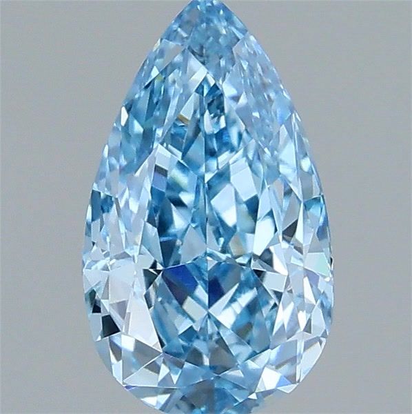 1.03 CT Fancy Vivid Blue PEAR
