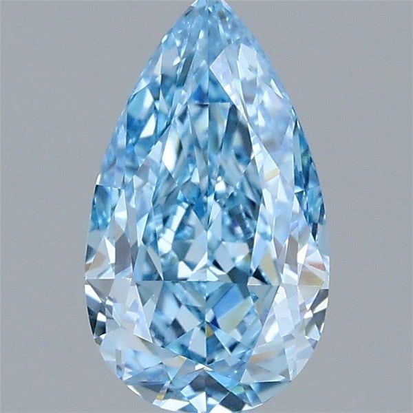 1.08 CT Fancy Vivid Blue PEAR
