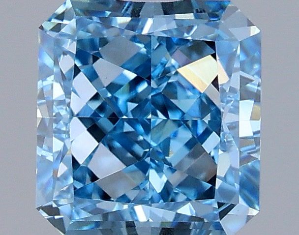 1.49 CT Fancy Vivid Blue RADIANT