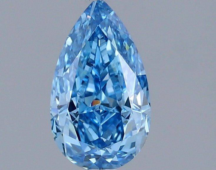 1.04 CT Fancy Vivid Blue PEAR