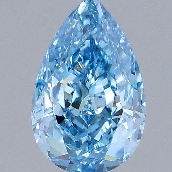 1.16 CT Fancy Vivid Blue PEAR