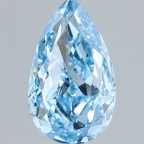 0.99 CT Fancy Vivid Blue PEAR