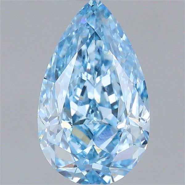 1.22 CT Fancy Vivid Blue PEAR