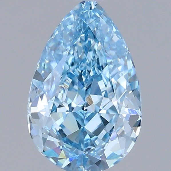 1.26 CT Fancy Vivid Blue PEAR