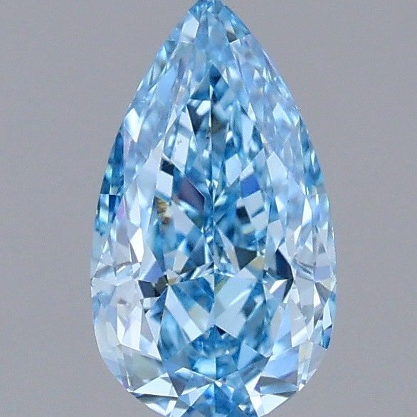 1.06 CT Fancy Vivid Blue PEAR