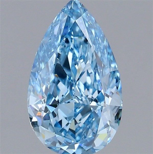 1.31 CT Fancy Vivid Blue PEAR