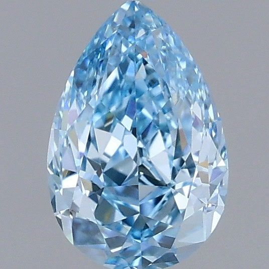 1.04 CT Fancy Vivid Blue PEAR