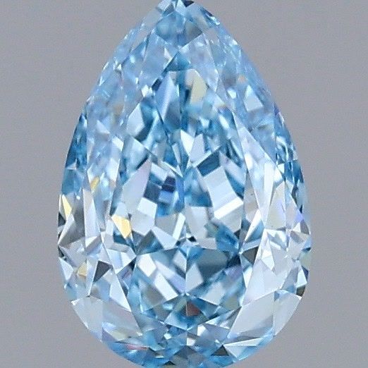 1.01 CT Fancy Vivid Blue PEAR
