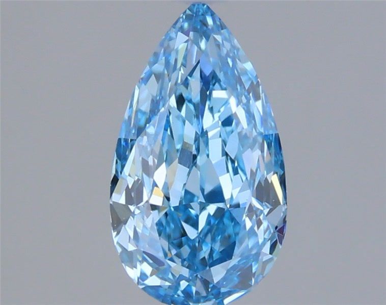 1.09 CT Fancy Vivid Blue PEAR