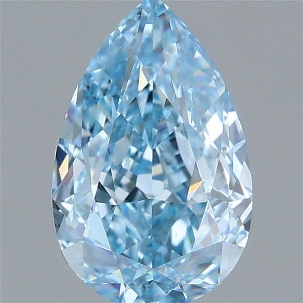 1.04 CT Fancy Vivid Blue PEAR