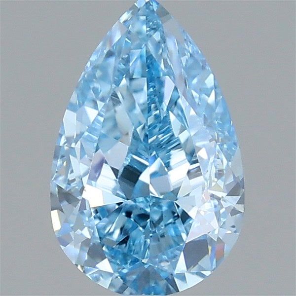 1.01 CT Fancy Vivid Blue PEAR