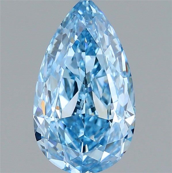 1.01 CT Fancy Vivid Blue PEAR