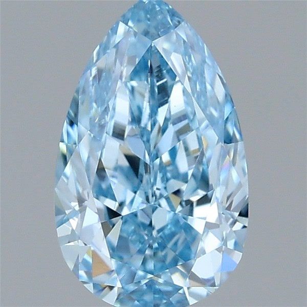 1.01 CT Fancy Vivid Blue PEAR