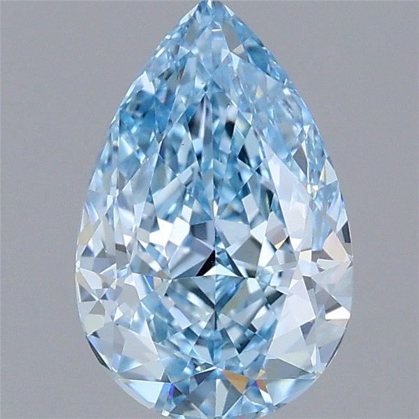 1.33 CT Fancy Vivid Blue PEAR