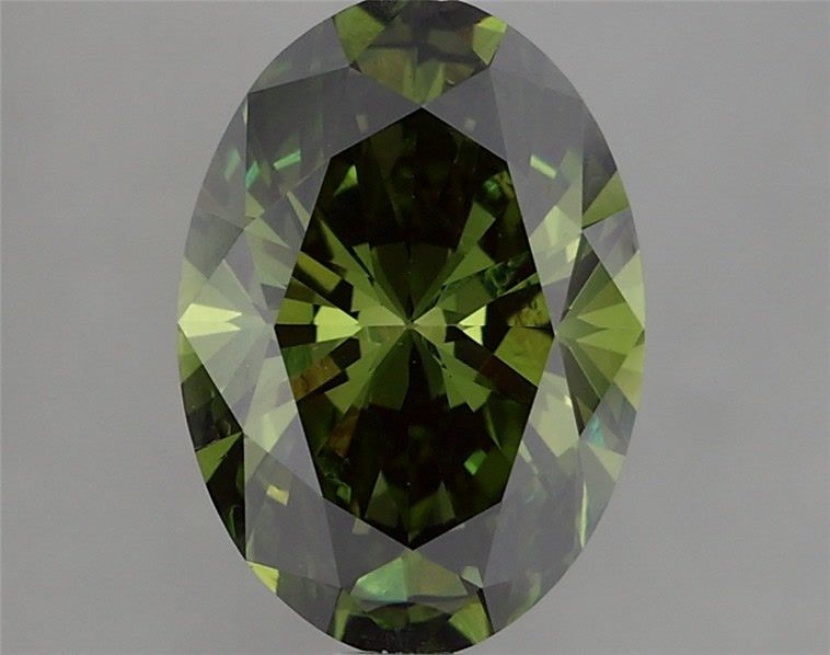 1.63 ct. oval Lab Grown Diamond front image