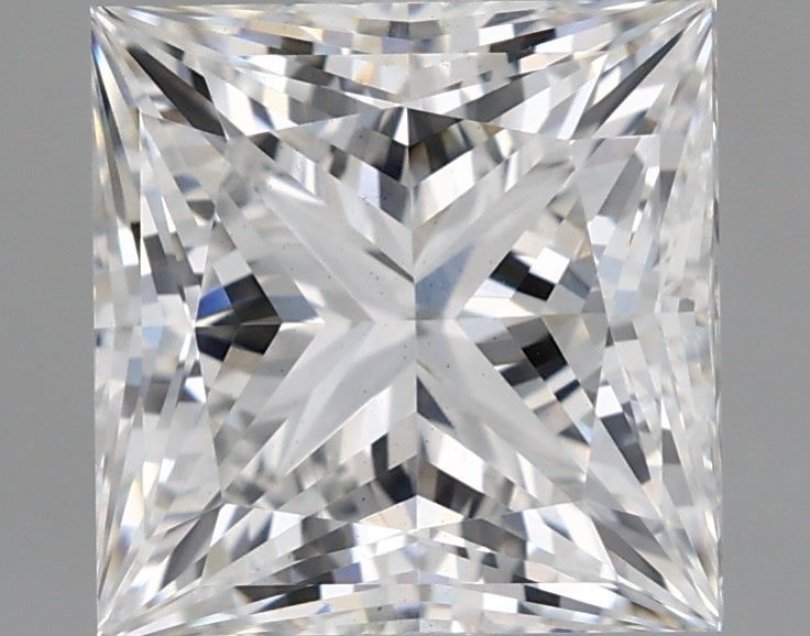 2.97 ct. princess Lab Grown Diamond front image
