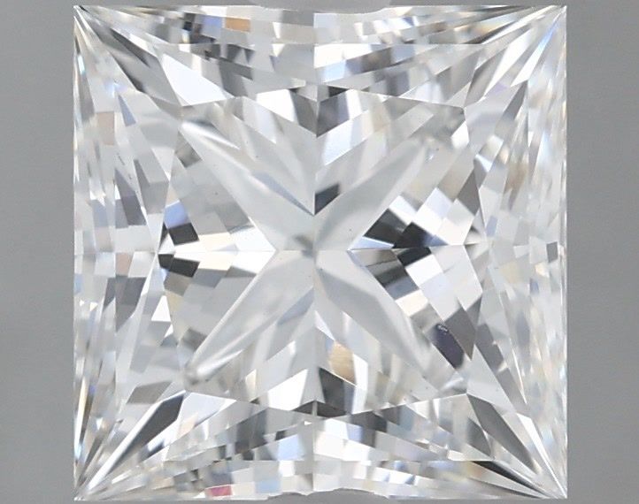 3.32 ct. princess Lab Grown Diamond front image