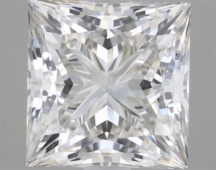 2.82 ct. princess Lab Grown Diamond front image