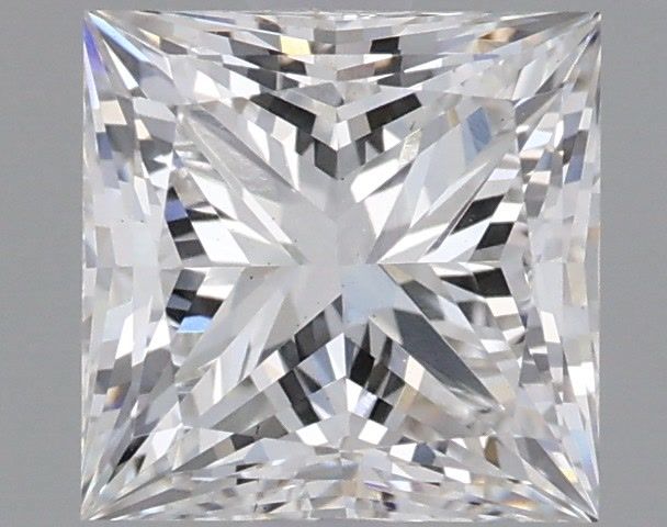 1.56 ct. princess Lab Grown Diamond front image