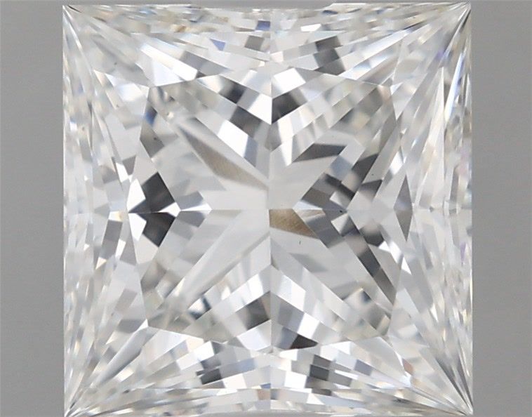 2.82 ct. princess Lab Grown Diamond front image