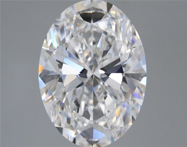 5.56 ct. oval Lab Grown Diamond front image
